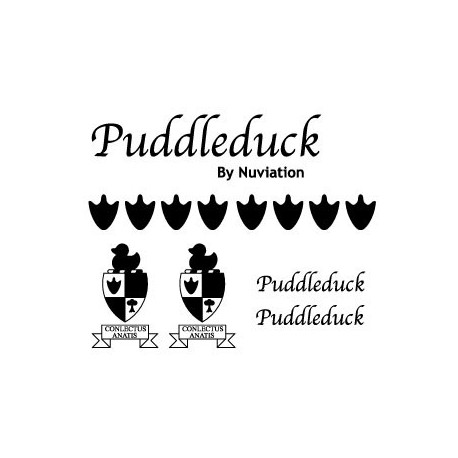 Puddleduck Decal set for the FREE PLAN - RCM&E 2018