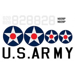 US ARMY PT-17 Boeing Stearman Decal Set
