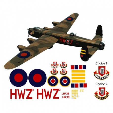 Avro Lancaster Decal sets - LM739