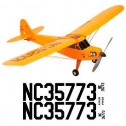 scale piper cub decal set set 1