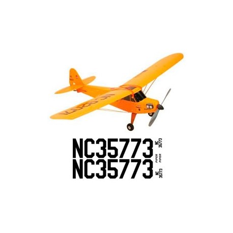 scale piper cub decal set set 1