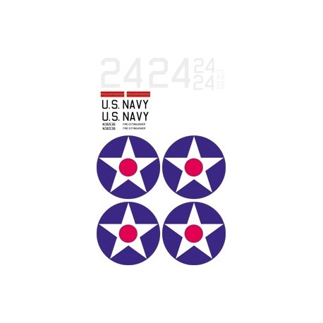 North American Harvard T-6 Texan Decal set 1