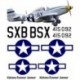 North american P51-D Decal set 1