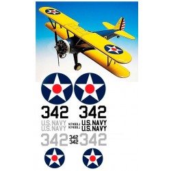 Stearman PT-17 Self adhesive decal sets 2