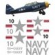 North American Harvard T-6 Texan Decal set 2