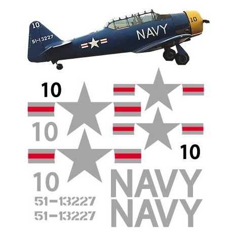North American Harvard T-6 Texan Decal set 2