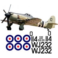 Hawker Seafury FB11 Decal sets 2