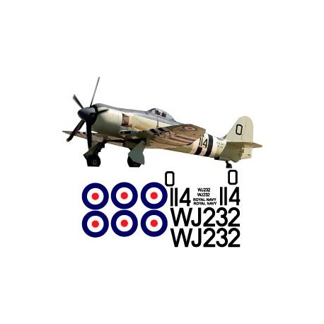 Hawker Seafury FB11 Decal sets 2