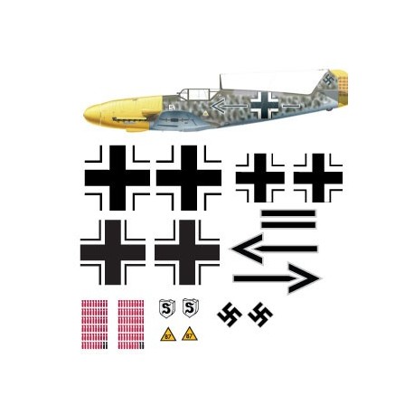 Messerschmitt ME-109 Decal Sets 2
