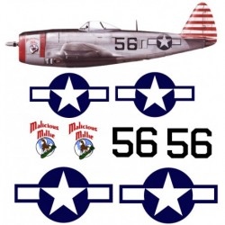 P-47 Decal set 7 - Malicious Millie