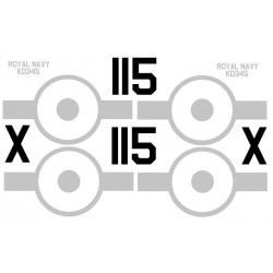 Vought F4U Corsair decal set 5