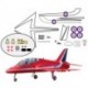 Red Arrows Hawk Decal sets