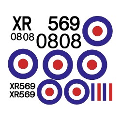 BAE Hawk / Gnat Decal set
