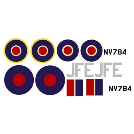 Hawker Tempest scale decal sets