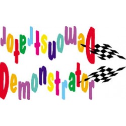 Demonstrator Computer cut vinyl set
