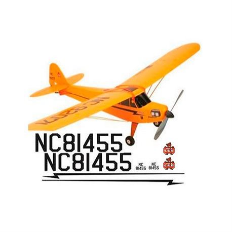 scale piper cub decal set set 2