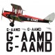 DH 60 Moth Decal set