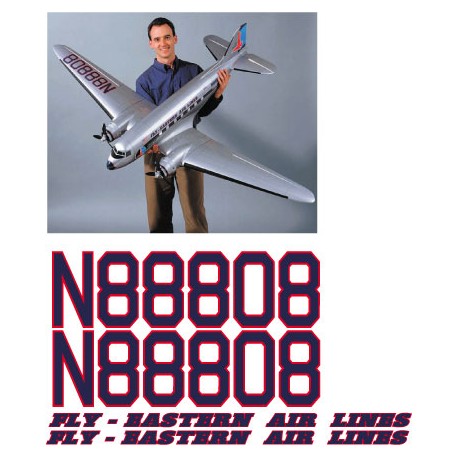 Eastern Air Line Dakota Decals set