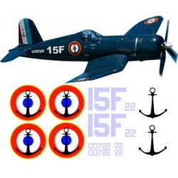 Chance Vought F4U-4 Corsair - French Markings