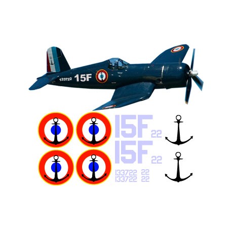 Chance Vought F4U-4 Corsair - French Markings