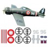 Macchi MC200 Decal sets