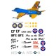 scale F16 from the USAF 111st fighter squadron Decal Sets