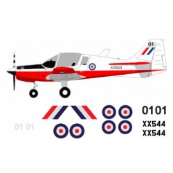 Scottish Aviation Bulldog - Decal Set