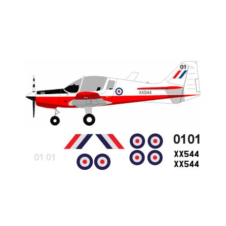 Scottish Aviation Bulldog - Decal Set