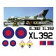 Vulcan Bomber Decal Set - Design 2