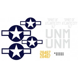 P-47  Thunderbolt Decal set