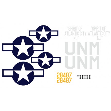 P-47  Thunderbolt Decal set
