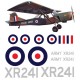 Auster AOP-9 Decal Sets