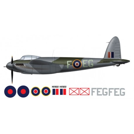 DH Mosquito Decal Set 2