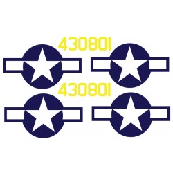 B-25J MItchel Decal Set