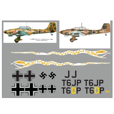 Junkers Ju-87 Stuka Decal Sets