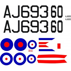 AT 6 Texan Decal set