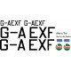 Percival Mew Gull Decal set