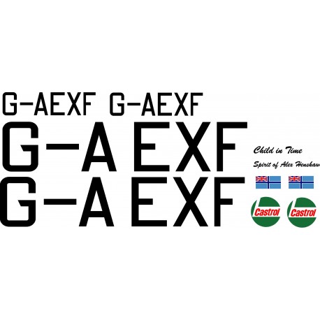 Percival Mew Gull Decal set