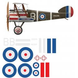Scale Sopwith Camel Decal Sets -  B6299