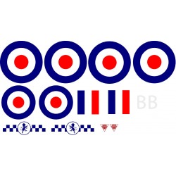 Hawker Hunter Decal sets