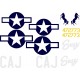 North American P51-D Decal set