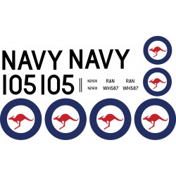 Hawker Seafury FB11 Decal sets