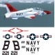 Boeing T-45C NAVY Goshawk Decal set