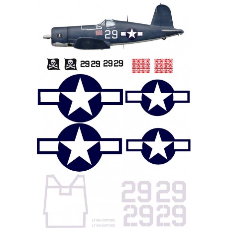 Chance Vought F4U-4 Corsair - French Markings