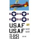 T-28 Trojan  USAF Decal set