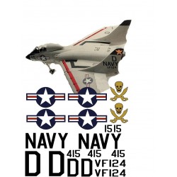 Chance Vought F7U-3 Cutlass Decal Set