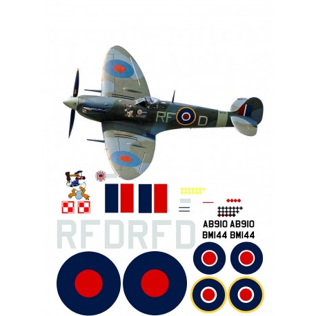 Spitfire Decal Sets - Mk 5 - MK9