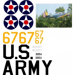 Fairchild PT-26A Decal Set