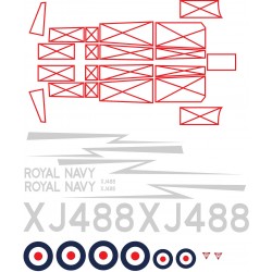 de Havilland Sea Vixen Decal Set