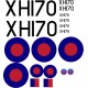 English Electric Canberra PR9 Decal Set